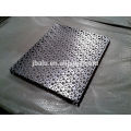 Aluminum veneer is used for building curtains, interiors, pillars and ceilings and other places of decorative materials